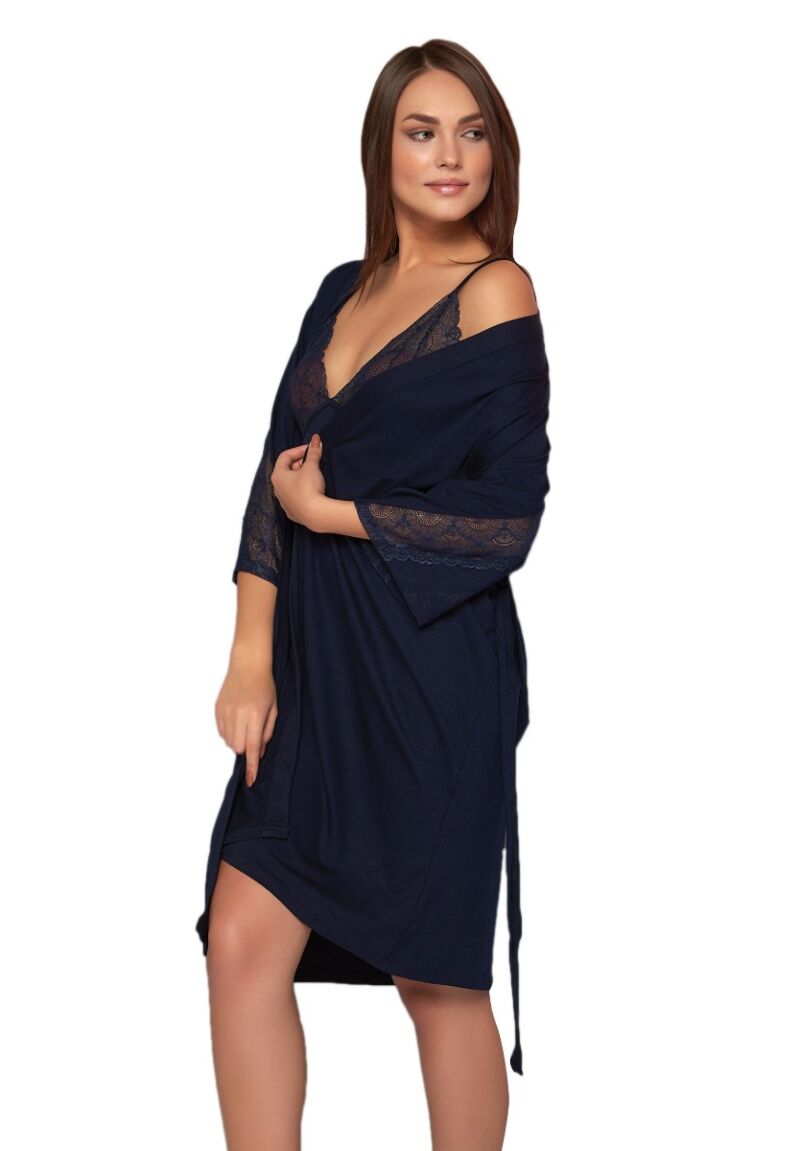 Σετ Νυχτικό - Ρόμπα Super Soft Modal