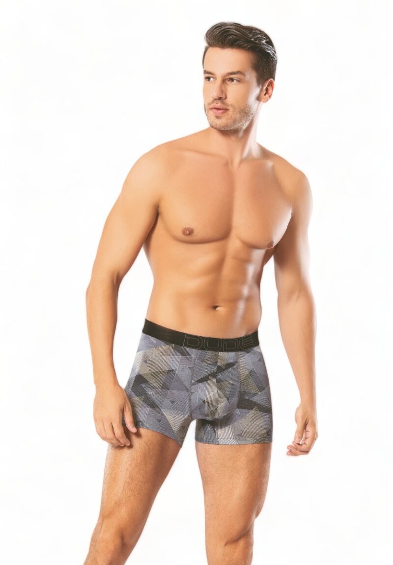 Boxer ανδρικά βαμβακερά 4DUDE Asymmetric σε οικονομική συσκευασία 2 τεμαχίων 