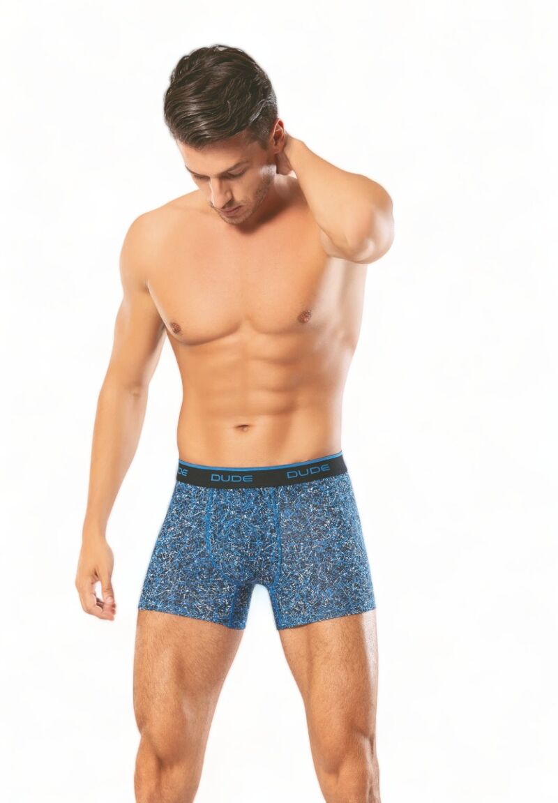 Boxer ανδρικά βαμβακερά 4DUDE Chaos σε οικονομική συσκευασία 2 τεμαχίων 