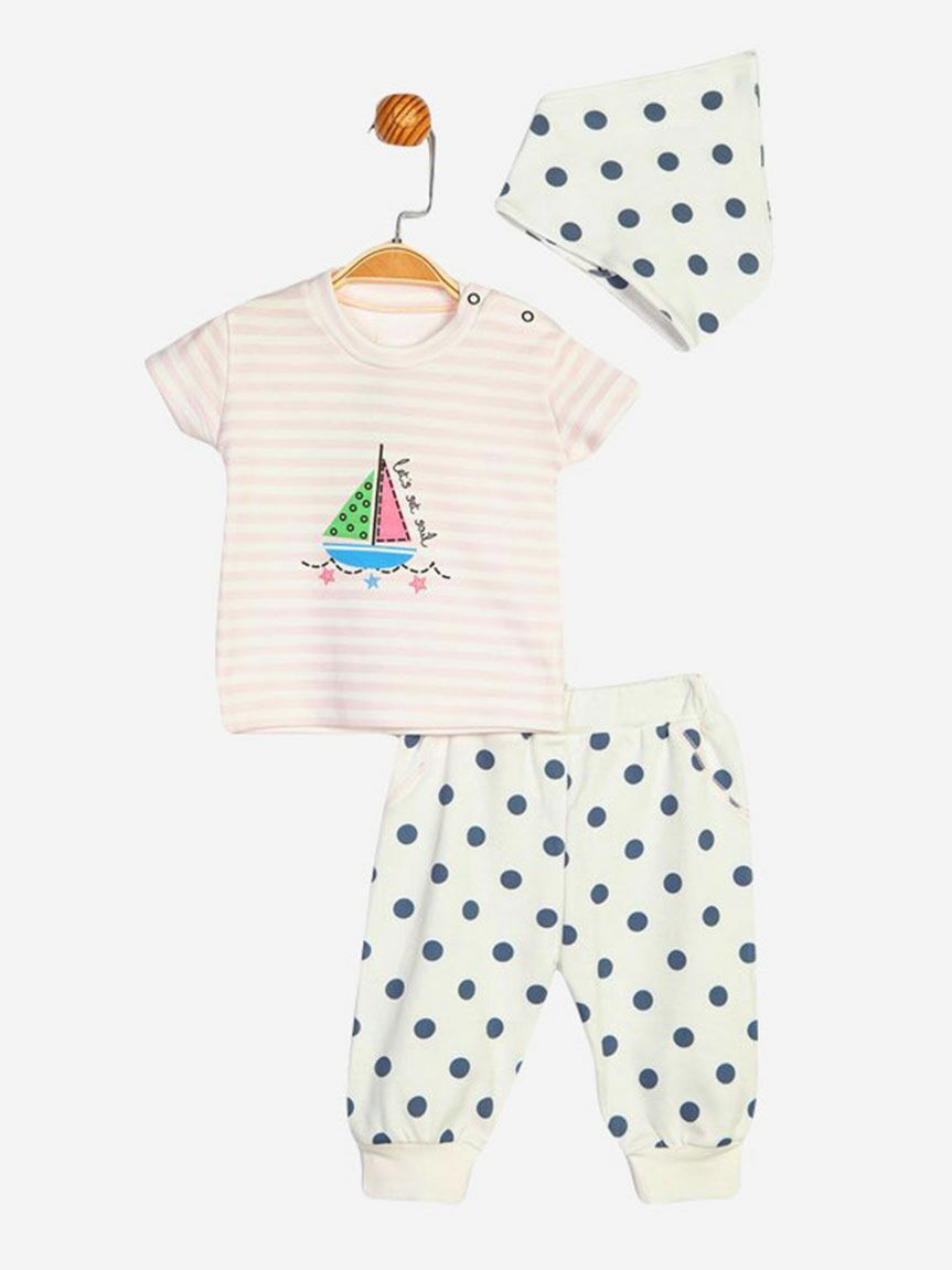 Πιτζάμα βρεφική Sailing Panolino