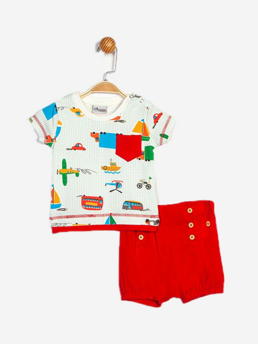 Σετ παντελονάκι - μπλούζα Cars Panolino