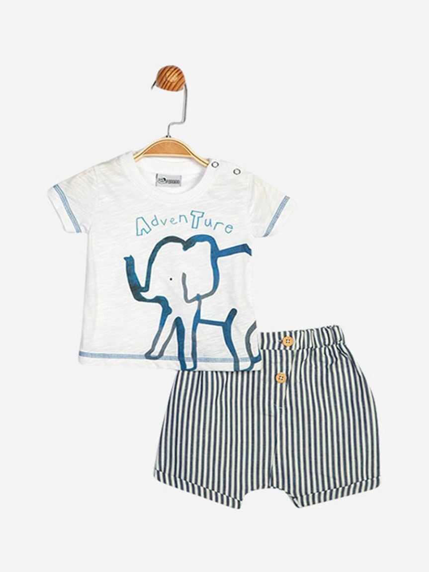 Σετ παντελονάκι - μπλούζα Adventure Panolino