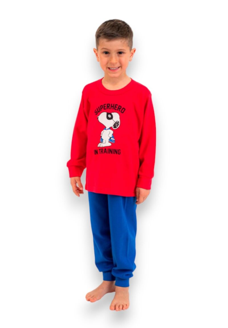 Πιτζάμα παιδική Nina Club Super Hero Red