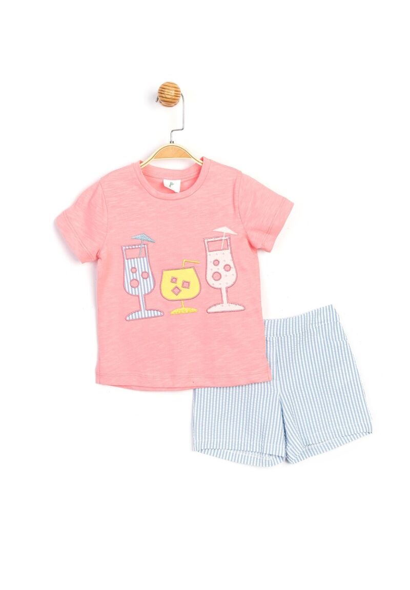 Μπλούζα - Σορτσάκι παιδικό Summer Drinks