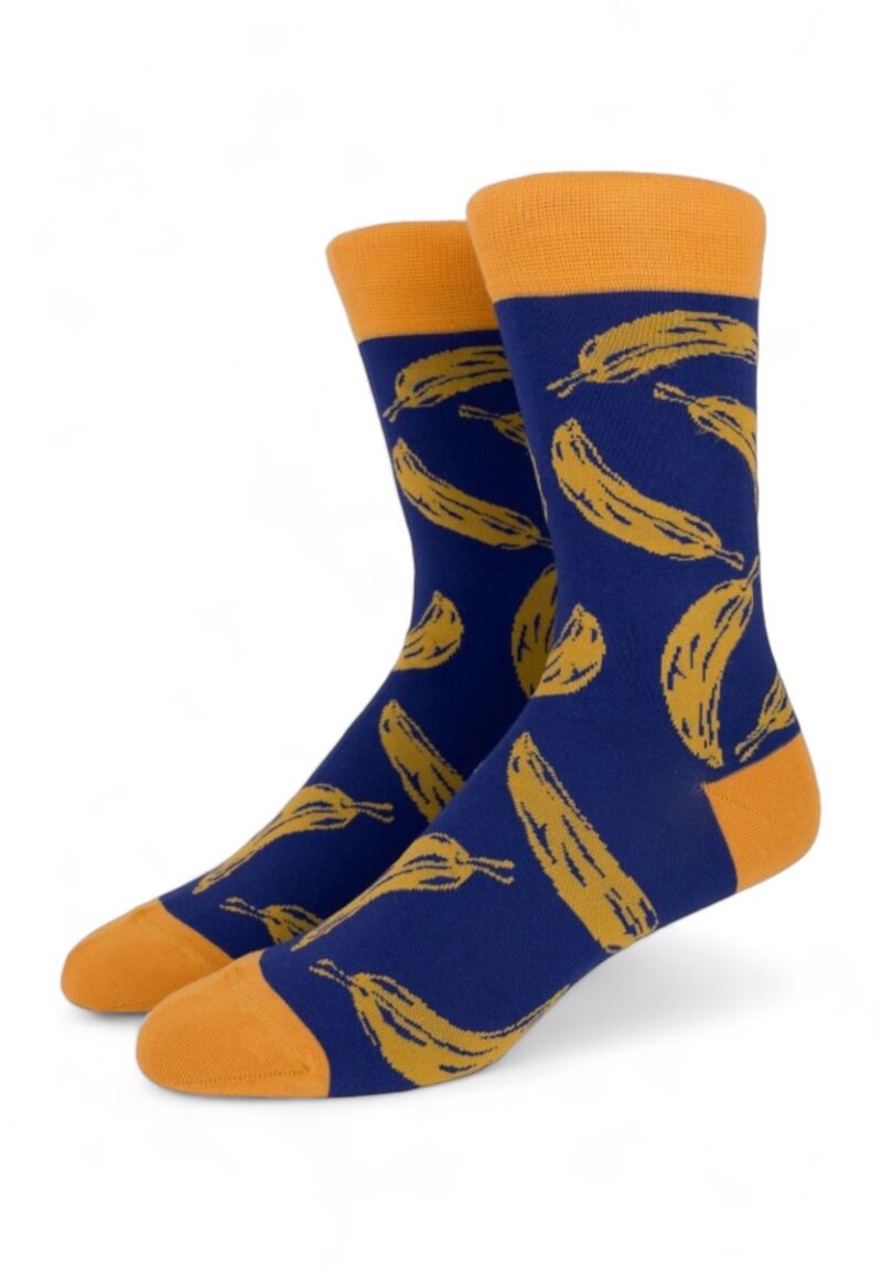 Κάλτσες Unisex με σχέδιο Pournara Bananas