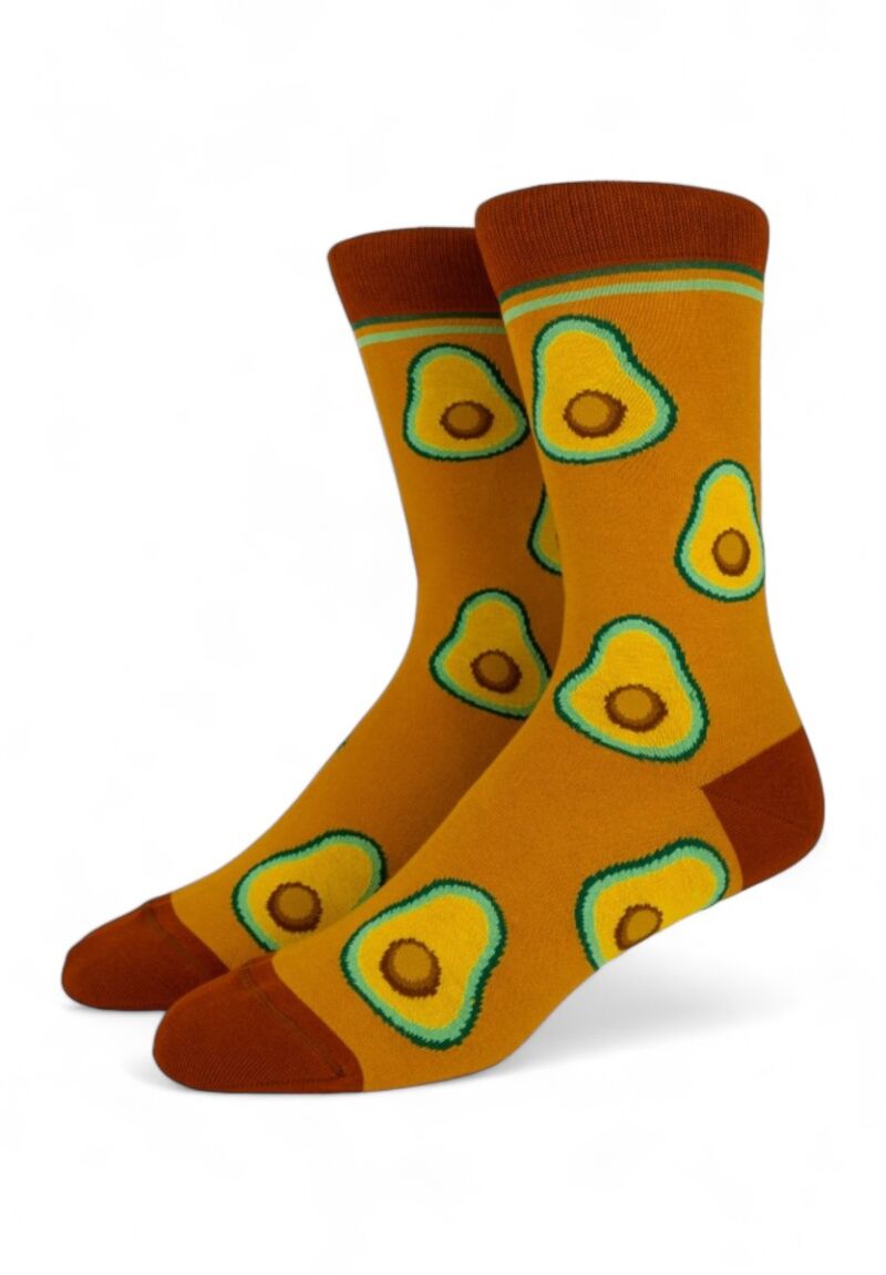 Κάλτσες Unisex με σχέδιο Pournara Avocados