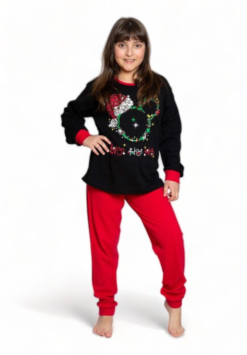 Πιτζάμα για κορίτσι βαμβακερή Nina Club Happy Xmas