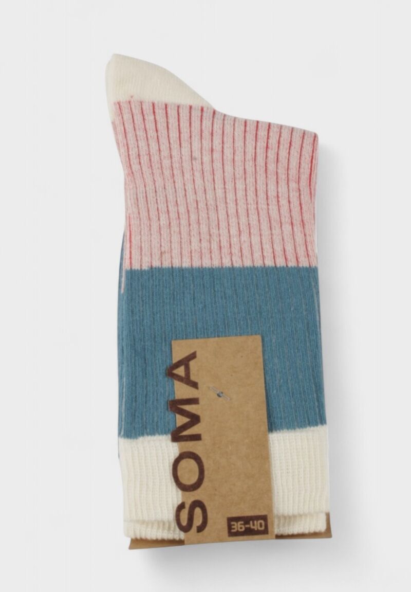 Γυναικείες fashion κάλτσες Sorina SOMA – σετ 3 πολύχρωμων ζευγαριών