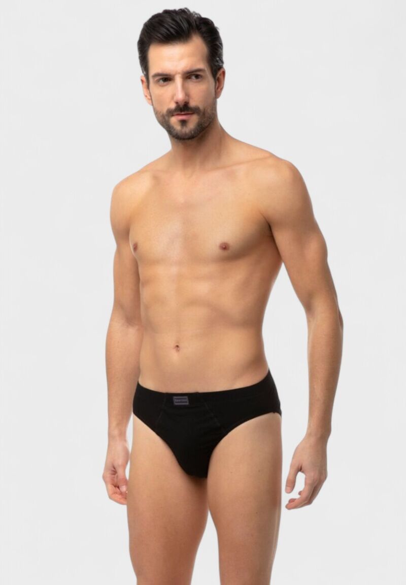 Ανδρικό σλιπ σετ 3 τεμ. Sporties Minerva με εσωτερικό λάστιχο 