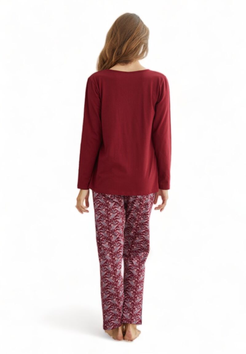 Πιτζάμα γυναικεία βαμβακερή Sexen Little Flower