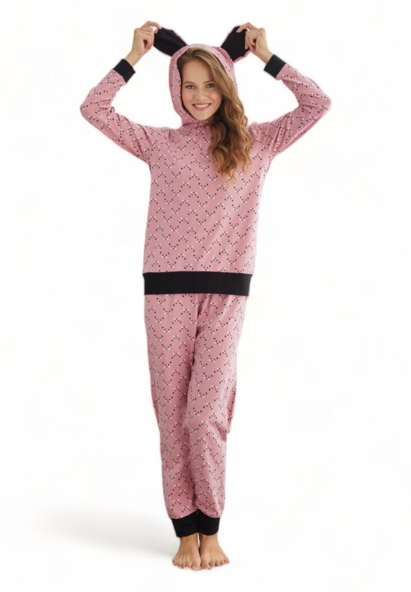 Πιτζάμα γυναικεία βαμβακερή Sexen Panda