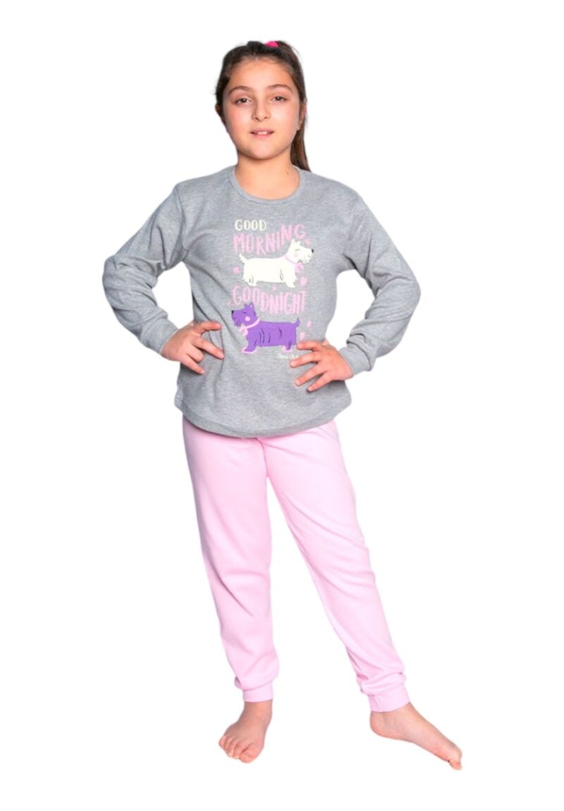 Πιτζάμα παιδική κορίτσι Nina Club Good Morning - Night