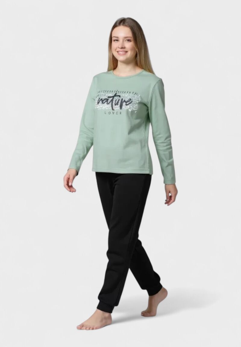 Γυναικεία Βαμβακερή Πιτζάμα Cherry Underwear Nature Lover