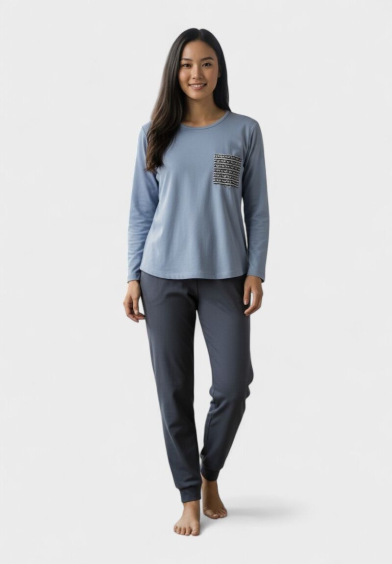 Γυναικεία Βαμβακερή Πιτζάμα Cherry Underwear Nordic