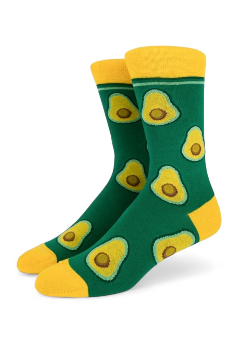 Κάλτσες Unisex με σχέδιο Pournara Avocados