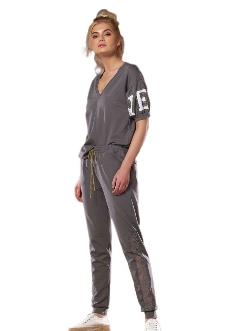 Φόρμα καλοκαιρινή με δαντέλα