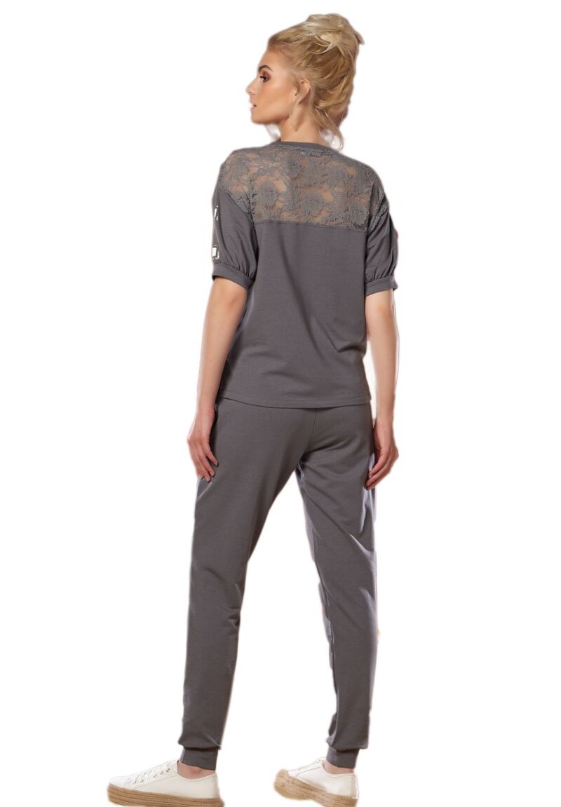 Φόρμα καλοκαιρινή με δαντέλα