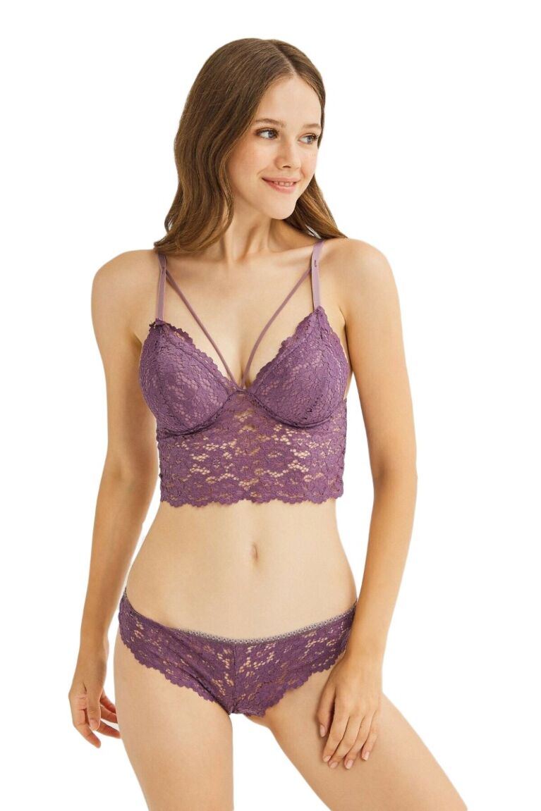 Σετ Bralette - Brazil Δαντελένια Angelic Vizon