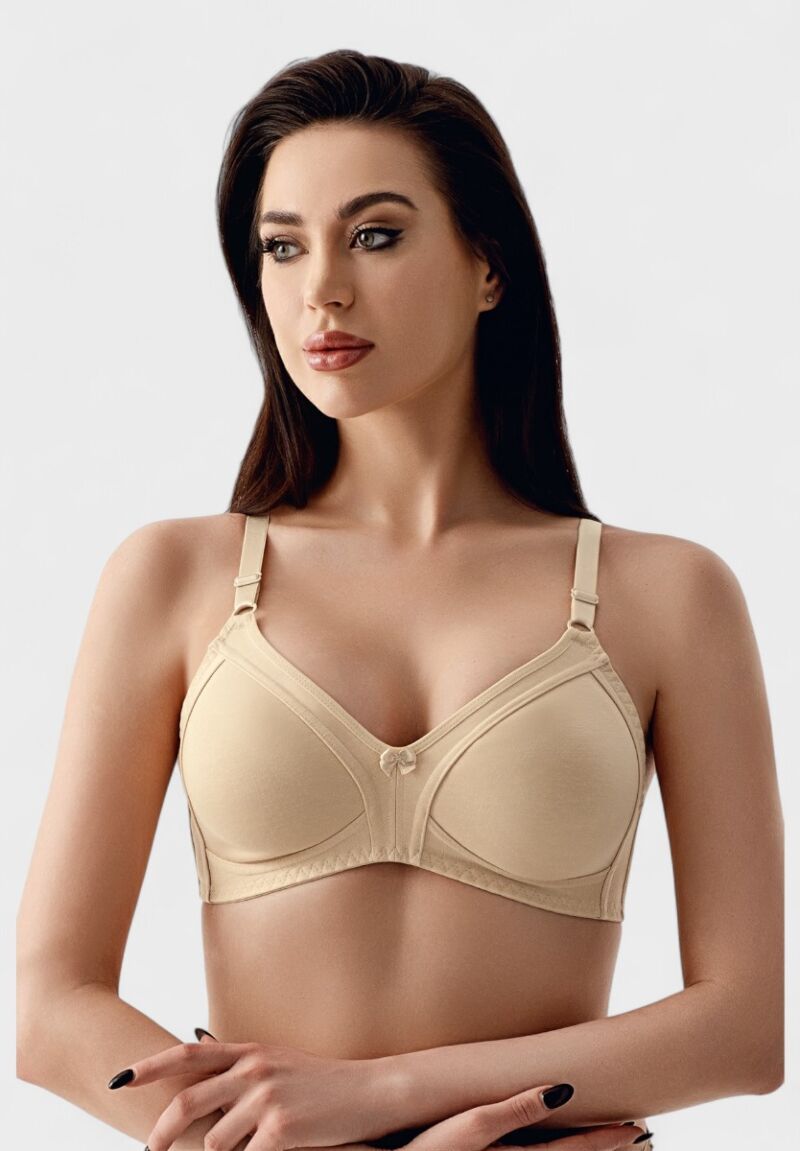 Σουτιέν χωρίς μπανέλα και ενίσχυση New Bra Lingerie Μπεζ