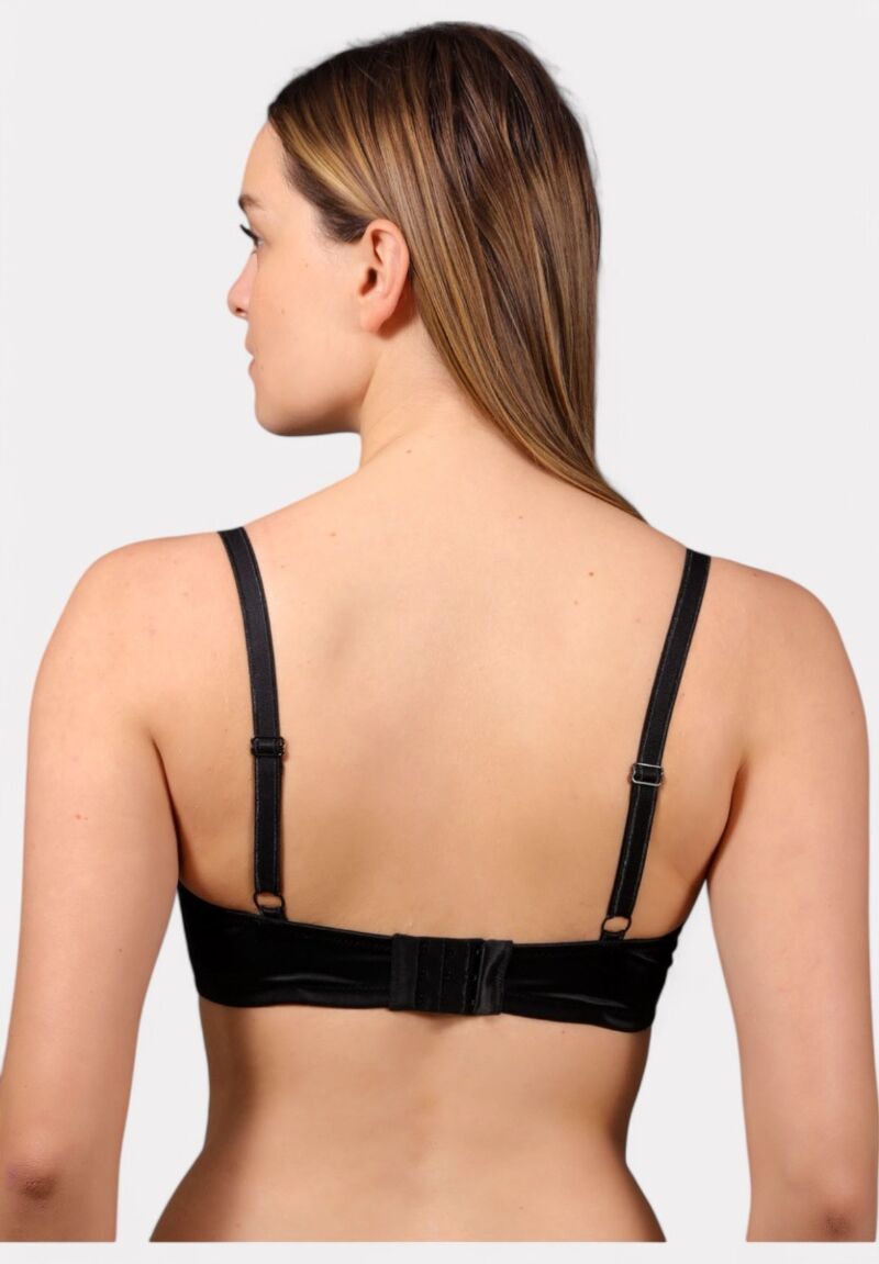New Bra Μαύρο Σουτιέν Χωρίς Ενίσχυση & Μπανέλα B Cup | Άνεση & Φυσική Στήριξη