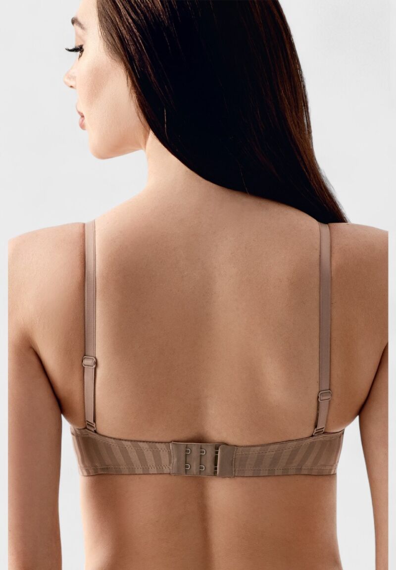 Σουτιέν Γυναικείο New Bra Lingerie Χωρίς Ενίσχυση Cappucino