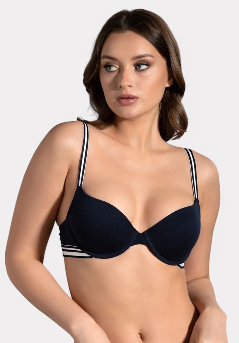 Σουτιέν New Bra –  Με Ελαφριά Ενίσχυση Μαύρο