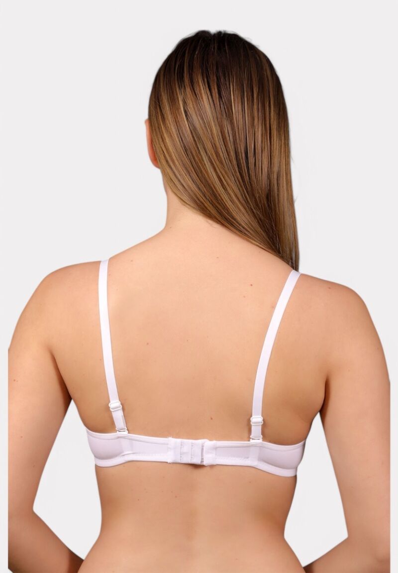 New Bra Strapless Σουτιέν Χωρίς Ενίσχυση – B Cup Λευκό