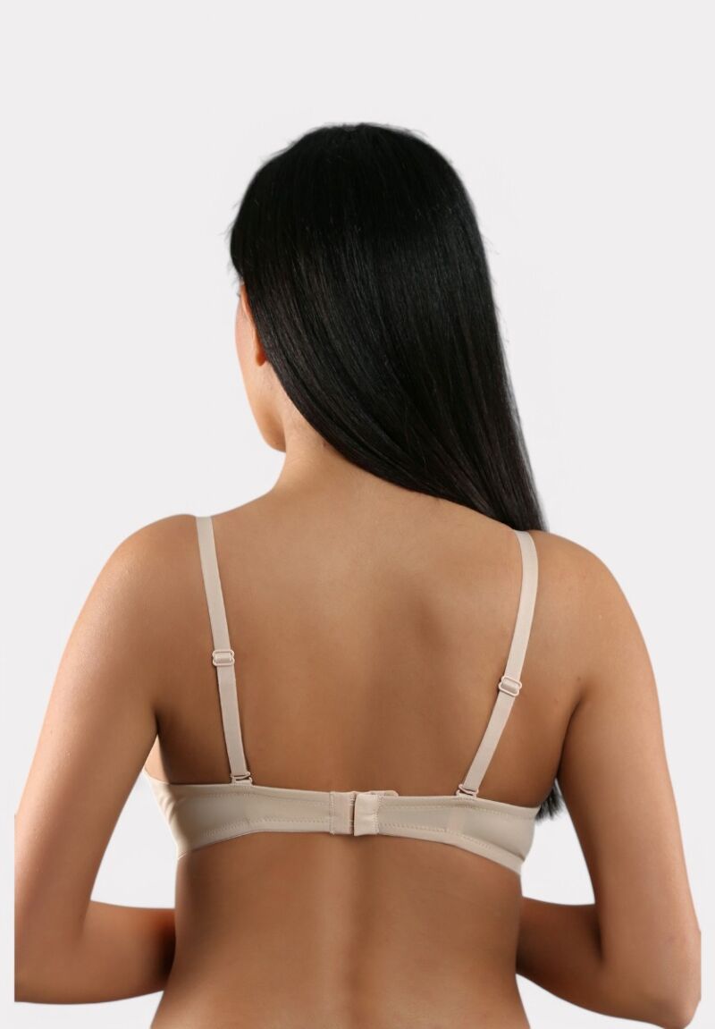 New Bra B Cup Double Push-Up – Με Αποσπώμενες Τιράντες Μπεζ