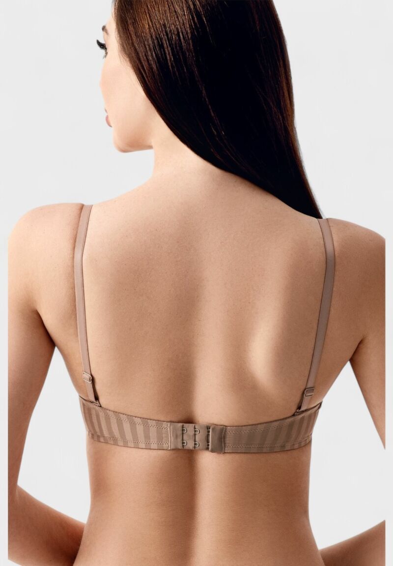 Double Push Up B CUP New Bra – Premium Σουτιέν με Διπλή Ενίσχυση Cappucino
