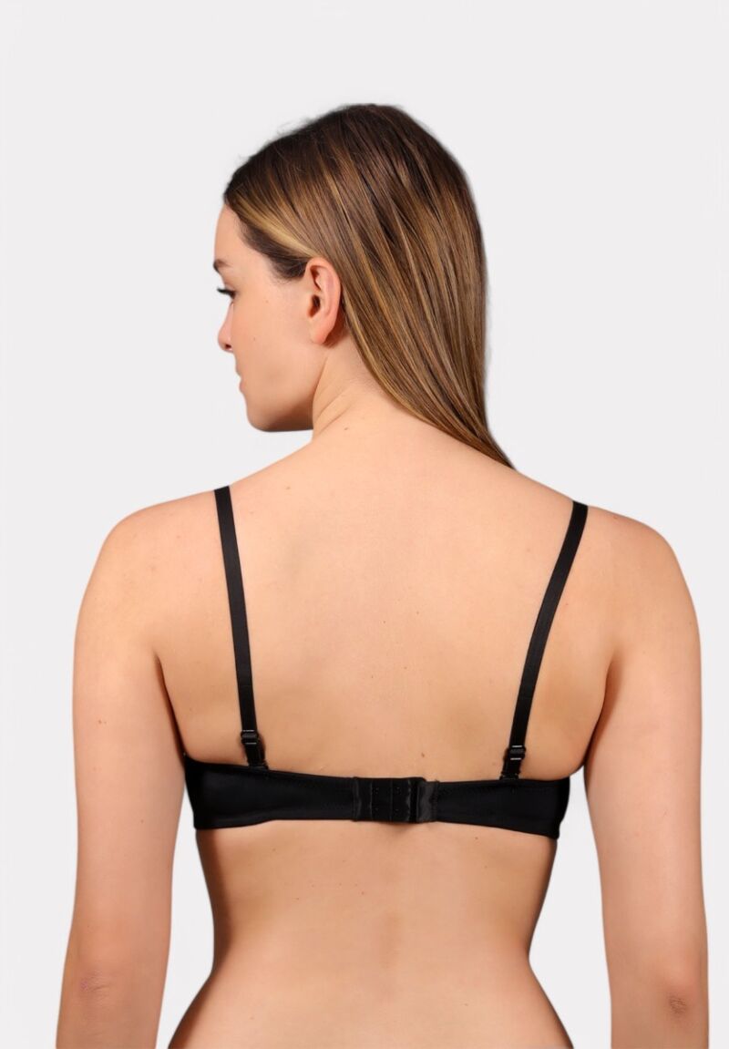 Σουτιέν New Bra Strapless Double Push Up - B Cup Μαύρο