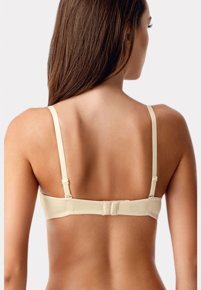 Σουτιέν New Bra Strapless Χωρίς Ενίσχυση Μπεζ - B Cup