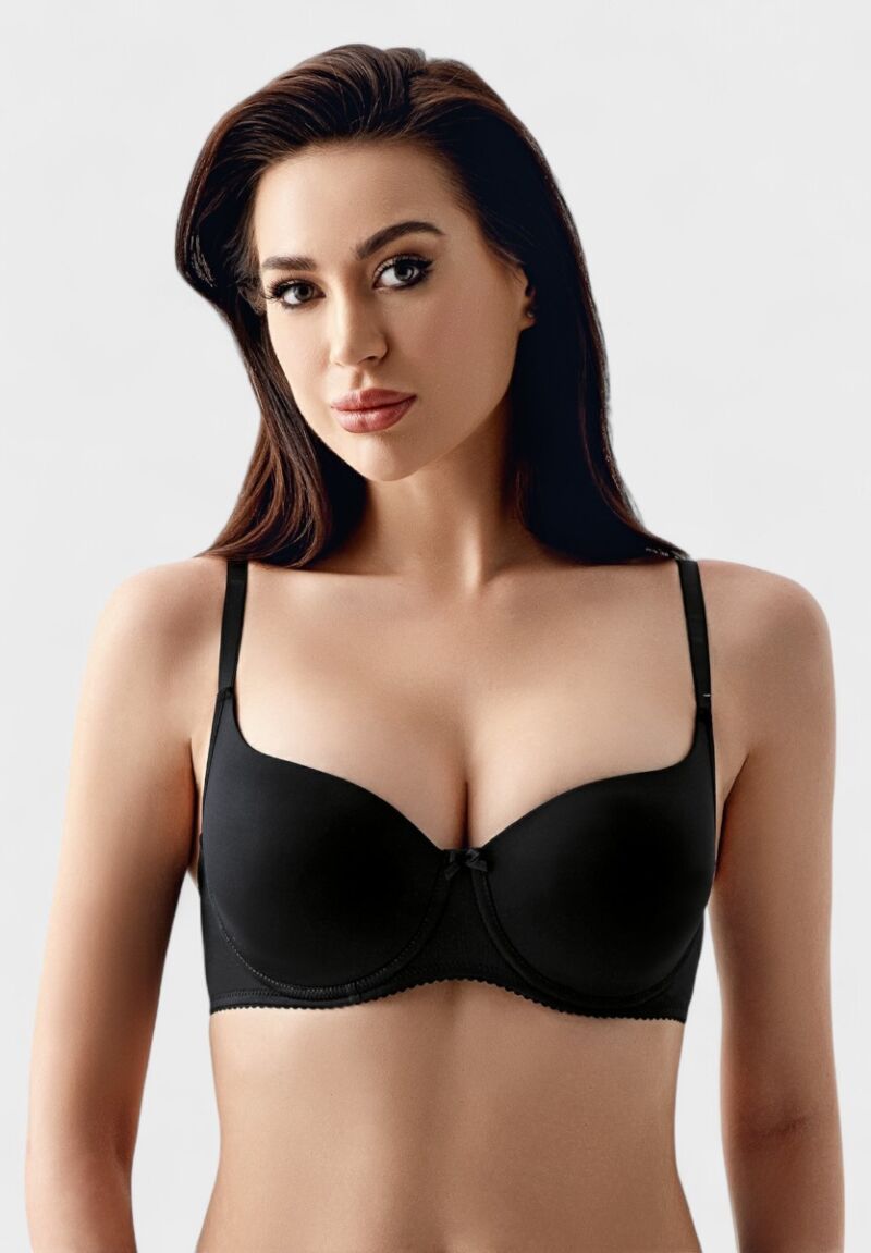 Σουτιέν μαλακό Cup χωρίς ενίσχυση New Bra Lingerie Μαύρο