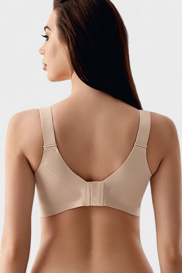 Σουτιέν Γυναικείο Χωρίς Ενίσχυση Μπεζ  New Bra Lingerie