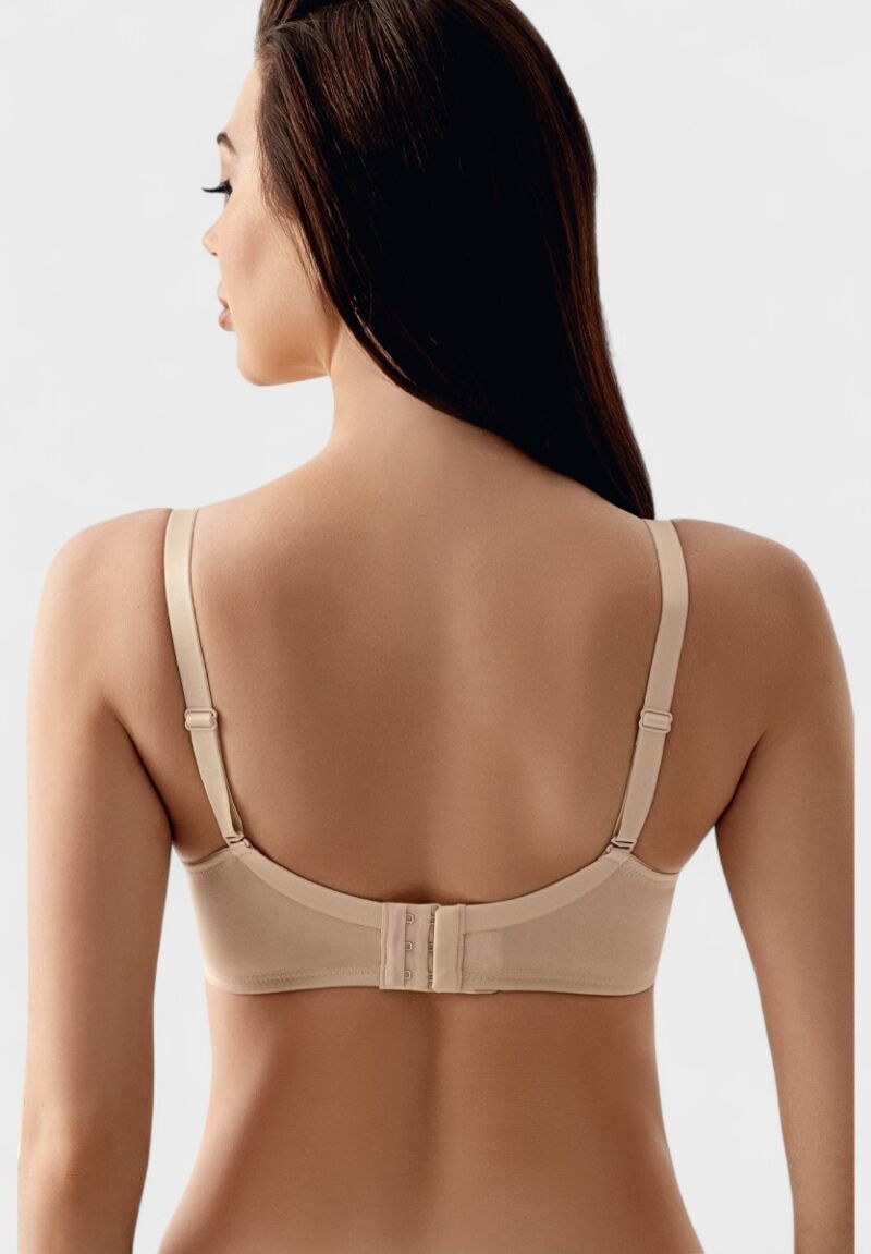 New Bra Μπεζ Κομψό Σουτιέν Χωρίς Ενίσχυση για B, C & D Cup | Elegant & Natural Fit
