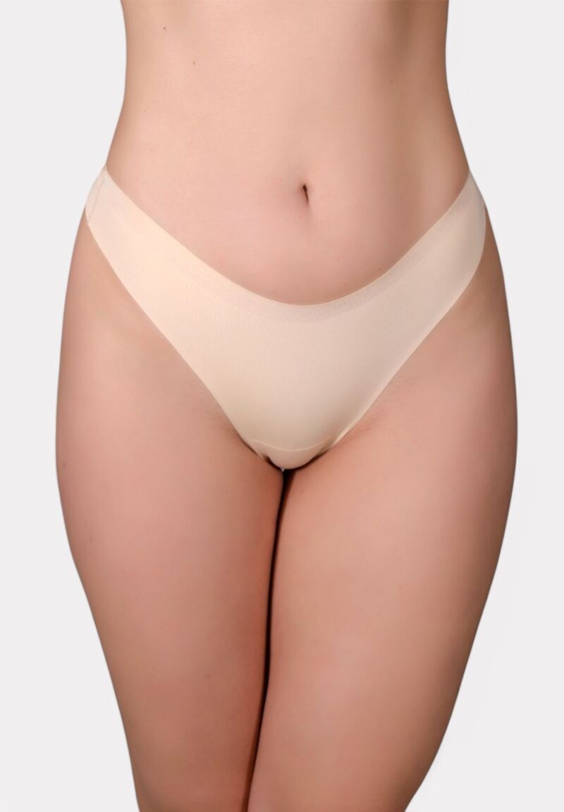 Σλιπ String Laser Cut New Bra με σιλικόνη 