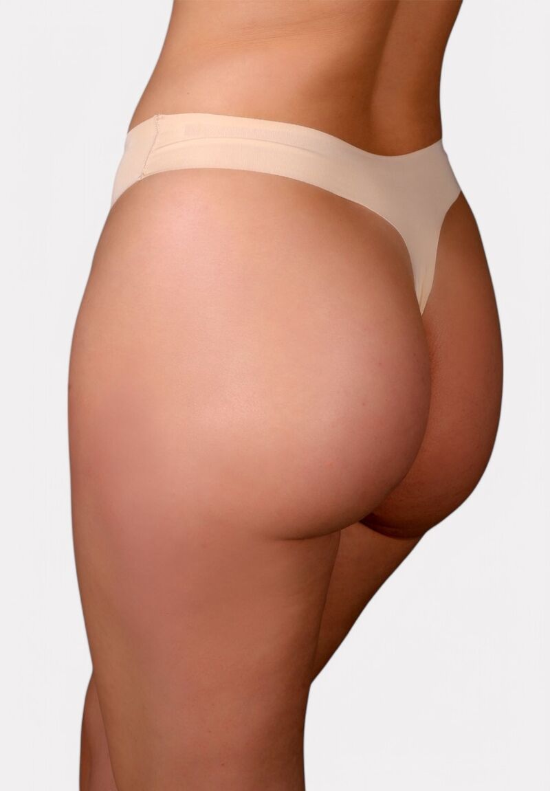 Σλιπ String Laser Cut New Bra με σιλικόνη 