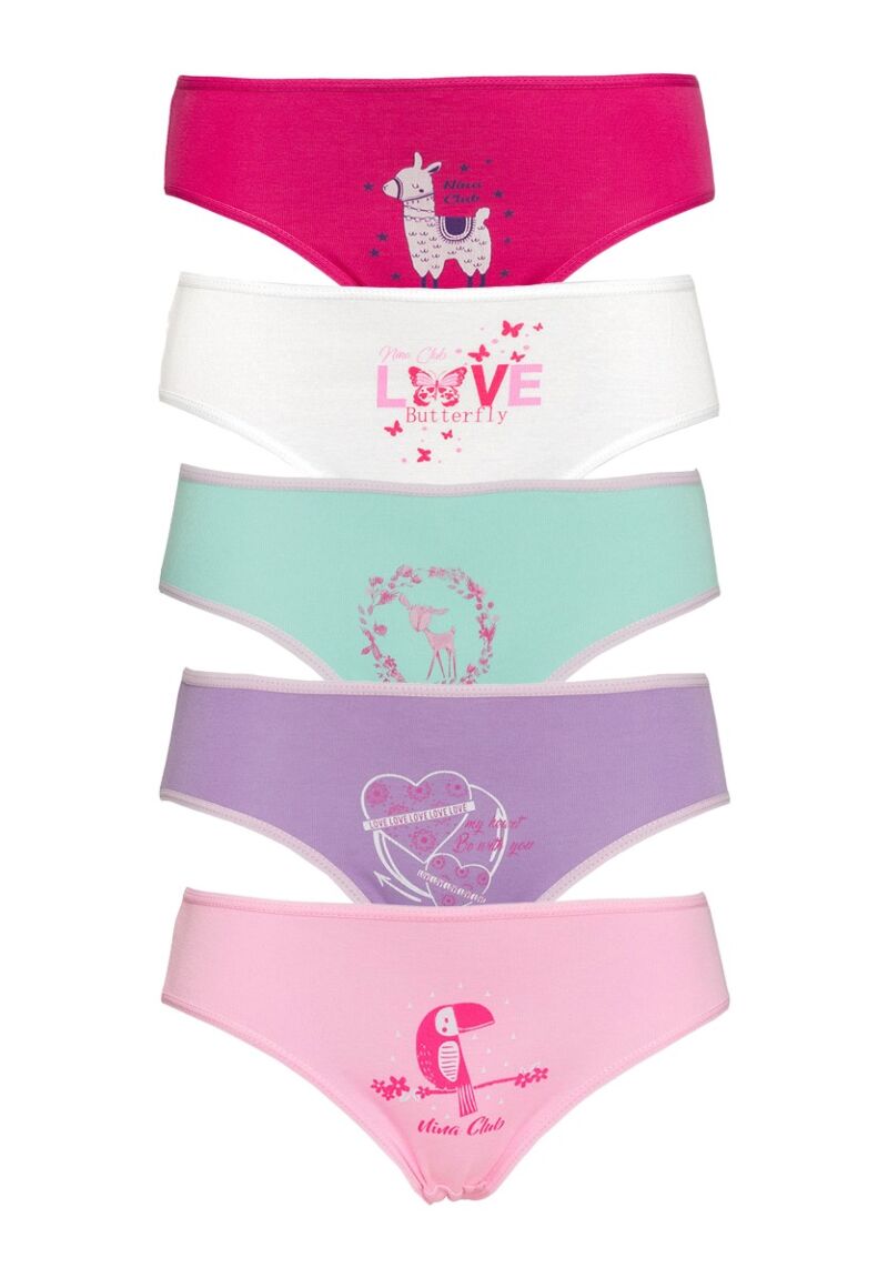 Σλιπ εφηβικά Nina Club 5 τεμ. 