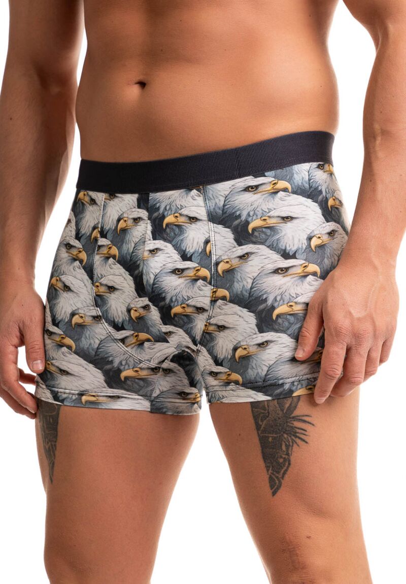 Boxer ανδρικό με σχέδια Berrak Eagle