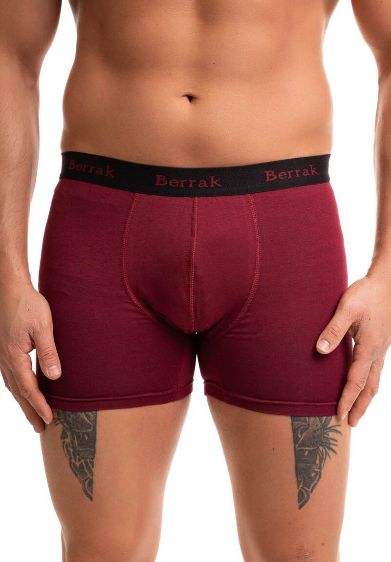 Boxer ανδρικό με εξωτερικό λάστιχο Modal Berrak