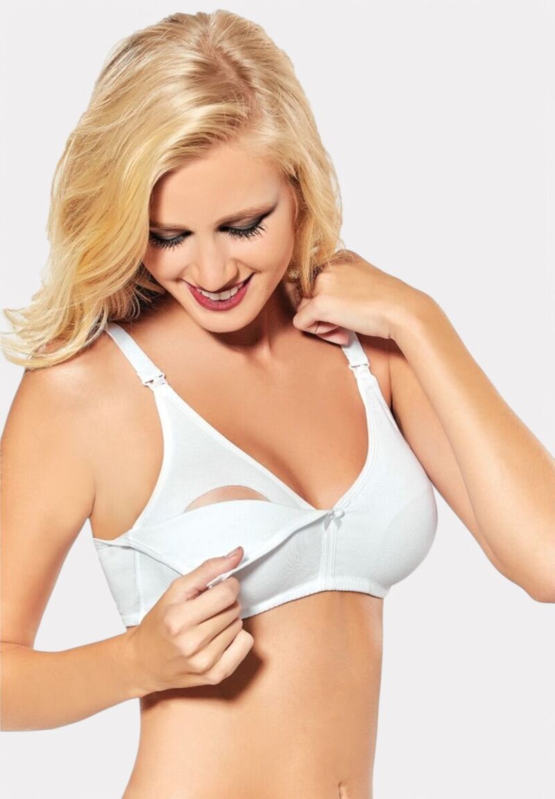 Σουτιέν θηλασμού Norddiva Λευκό