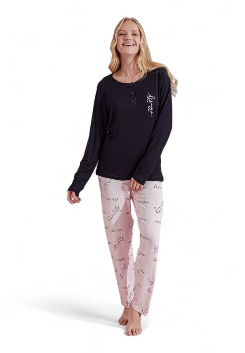 Πιτζάμα γυναικεία Modal PijaMood Be You