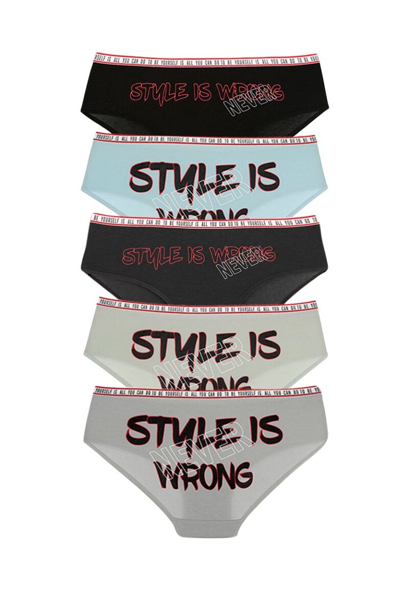 Σλιπ εφηβικά Perfect Style  5 τεμ.