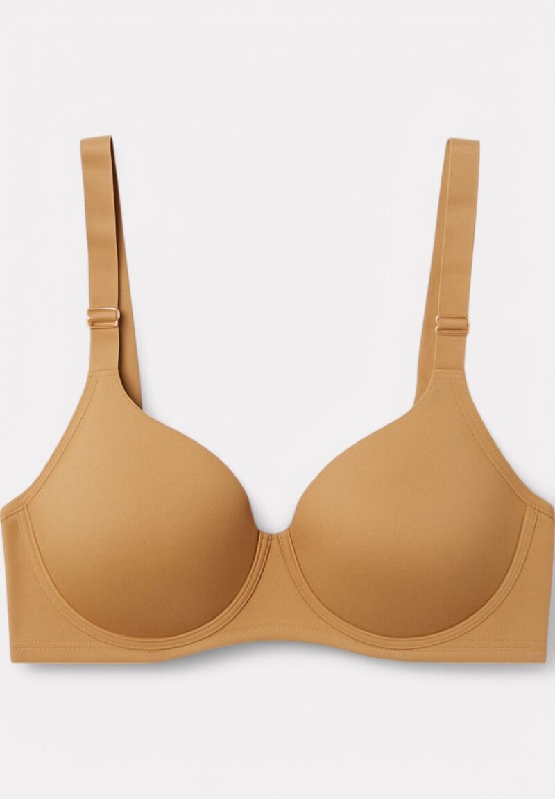 New Bra Camel Κομψό Σουτιέν Χωρίς Ενίσχυση για B, C & D Cup | Elegant & Natural Fit
