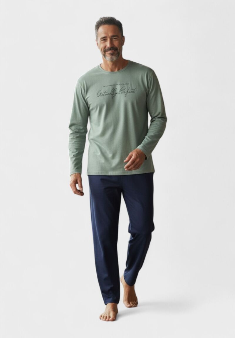 Ανδρική Βαμβακερή Πιτζάμα Interlock Collection Urban Ease