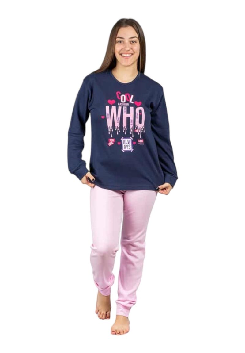 Πιτζάμα εφηβική βαμβακερή Nina Club Cool 