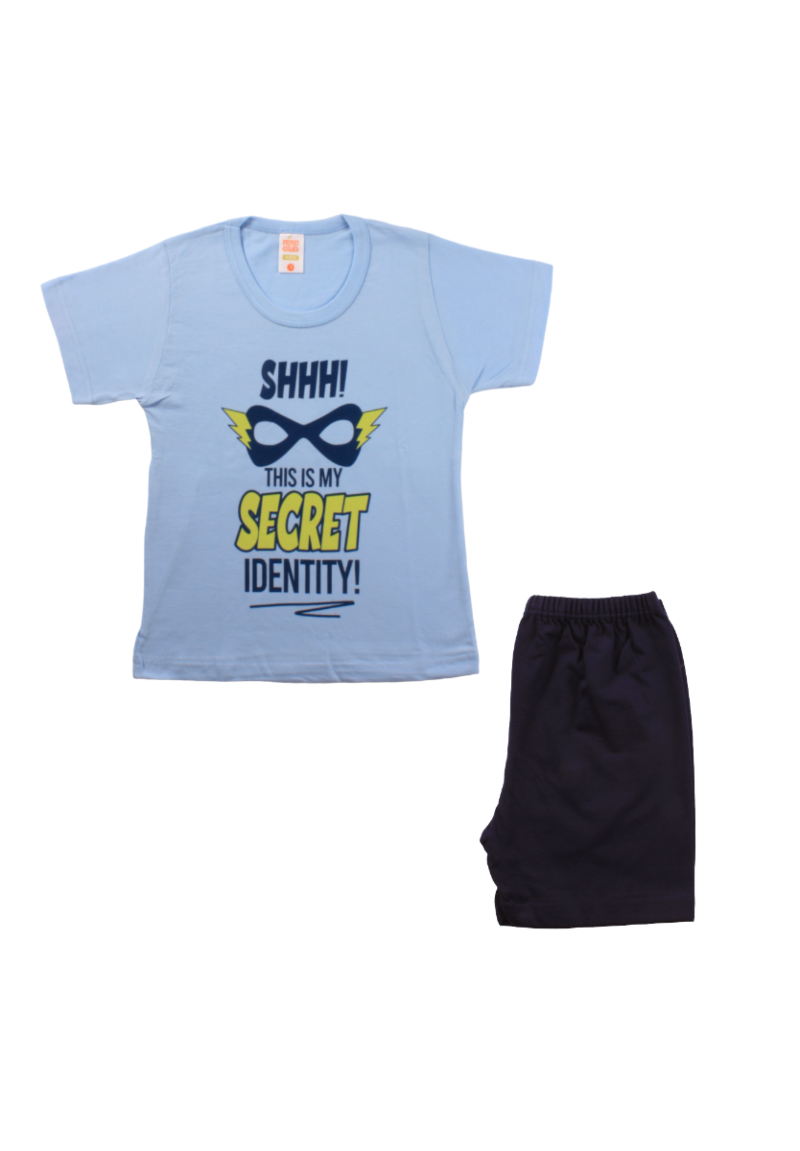 Πιτζάμα παιδική - βρεφική Nina Club Secret Identity