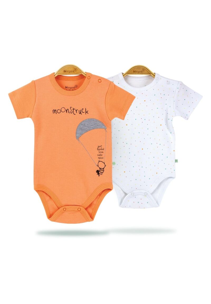 Κορμάκια κοντό μανίκι Moonstruck Πακέτο 2 τεμ.