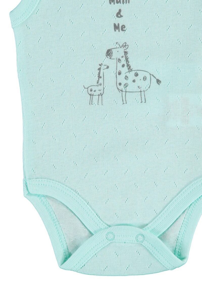 Κορμάκι βρεφικό αμάνικο Mum & Me