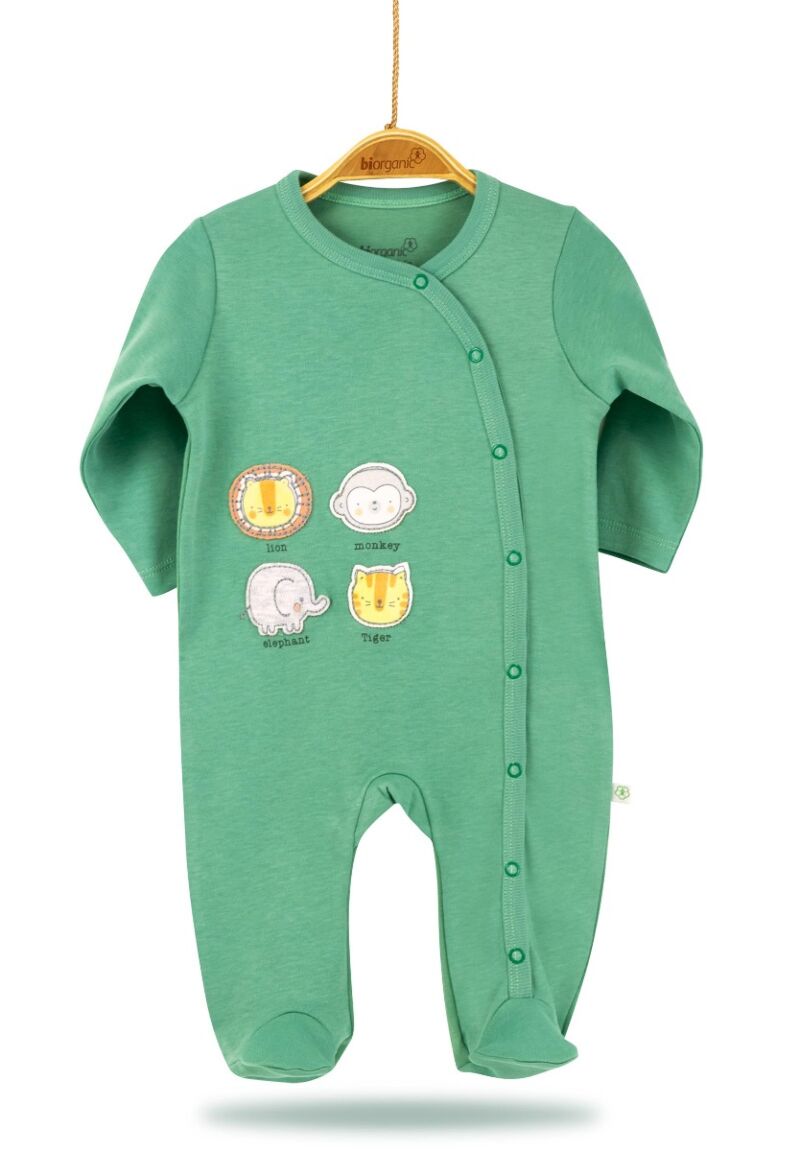 Φορμάκι Οργανικό βαμβάκι μακρύ μανίκι Animalistic