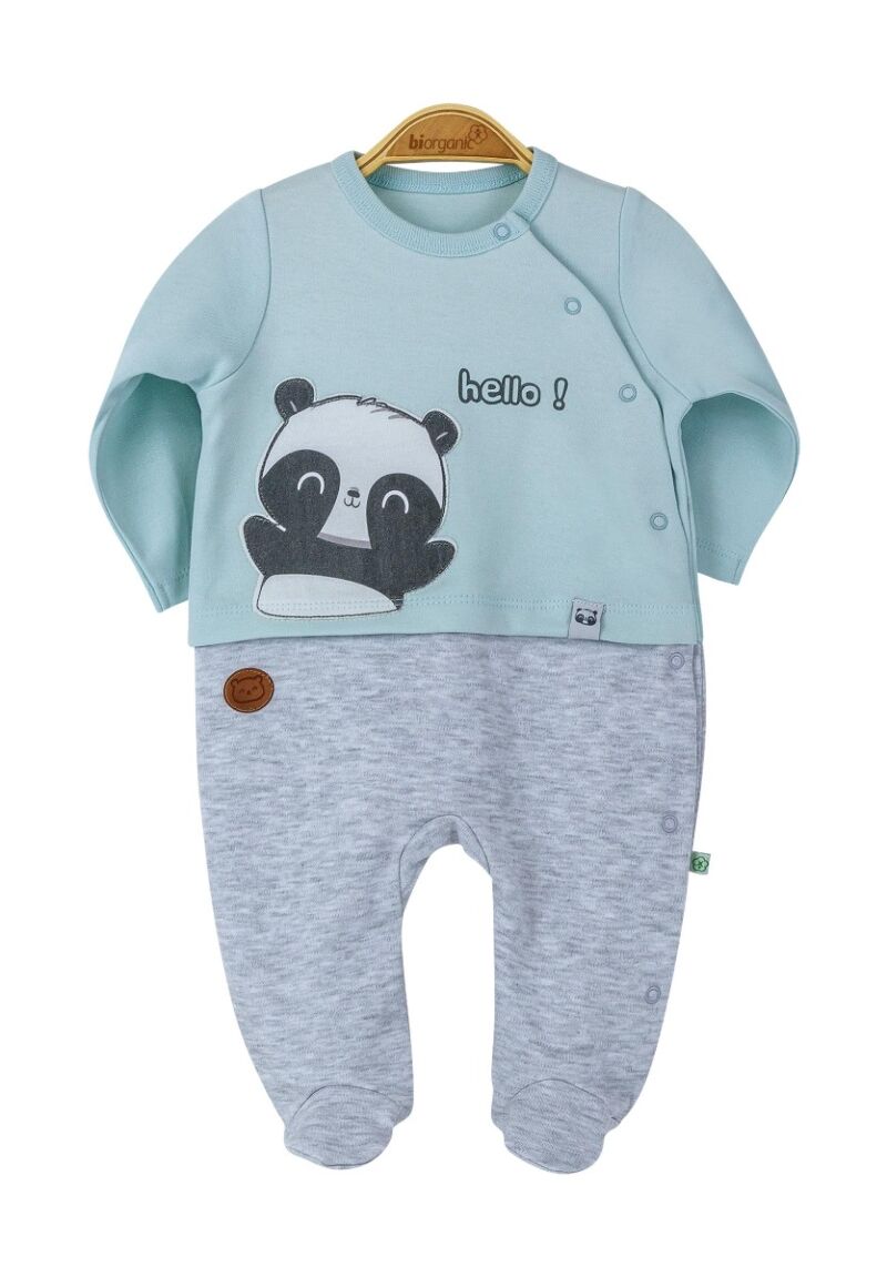 Φορμάκι μακρύ μανίκι Happy Panda Biorganic 